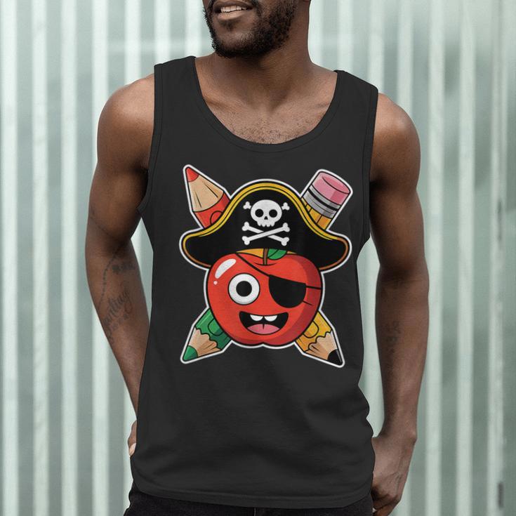 School International Talk Like A Pirate Day Pirate Teacher Men Tank Top, novelty gifts, funny gifts