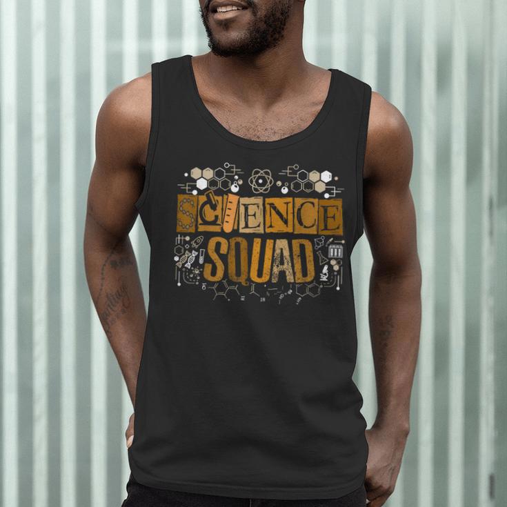 Science Squad Teacher STEM Chemistry Biology Physics Men Tank Top, novelty gifts, funny gifts Science Squad Teacher STEM Chemistry Biology Physics Men Tank Top, novelty gifts, funny gifts