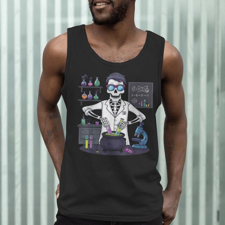Science Teacher Halloween Skeleton Scientist Chemistry Men Tank Top, novelty gifts, funny gifts Science Teacher Halloween Skeleton Scientist Chemistry Men Tank Top, novelty gifts, funny gifts