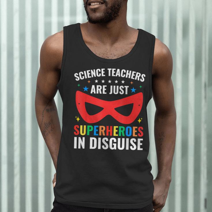 Science Teachers Are Just Superheroes In Disguise Women Men Men Tank Top, novelty gifts, funny gifts Science Teachers Are Just Superheroes In Disguise Women Men Men Tank Top, novelty gifts, funny gifts