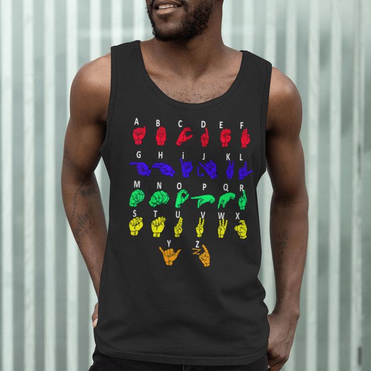 Sign Language Alphabet For ASL Interpreter Deaf Teacher Stud For Men Women Girls Kids Men Tank Top, novelty gifts, funny gifts Sign Language Alphabet For ASL Interpreter Deaf Teacher Stud For Men Women Girls Kids Men Tank Top, novelty gifts, funny gifts