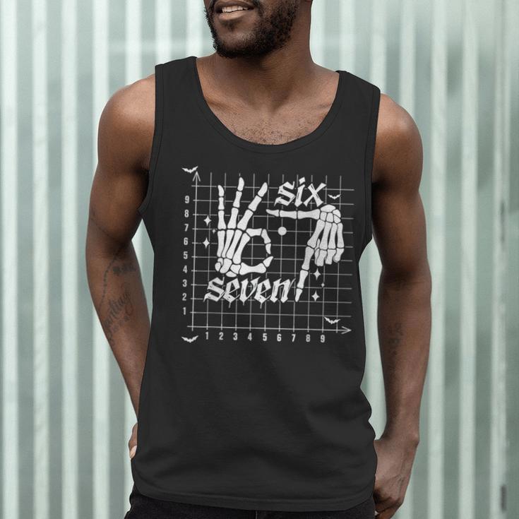 Six Seven Coordinate 67 Skeleton Math Teacher 67 Men Tank Top, novelty gifts, funny gifts Six Seven Coordinate 67 Skeleton Math Teacher 67 Men Tank Top, novelty gifts, funny gifts