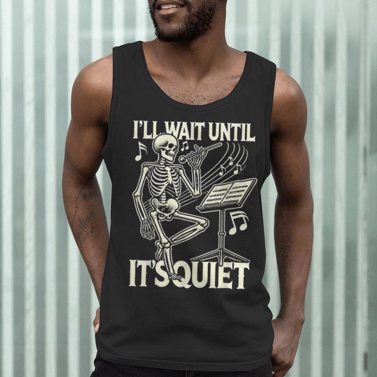 Skeleton Music Teacher I'Ll Wait Until It's Quiet Men Tank Top, novelty gifts, funny gifts Skeleton Music Teacher I'Ll Wait Until It's Quiet Men Tank Top, novelty gifts, funny gifts
