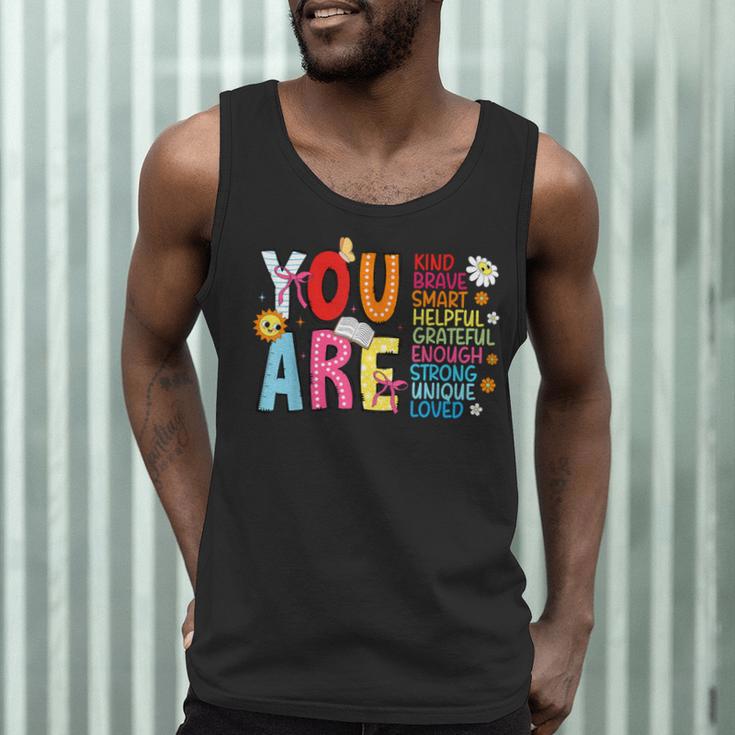 You Are Smart Brave Strong Kind Loved Motivation Teacher Kid Men Tank Top, novelty gifts, funny gifts You Are Smart Brave Strong Kind Loved Motivation Teacher Kid Men Tank Top, novelty gifts, funny gifts