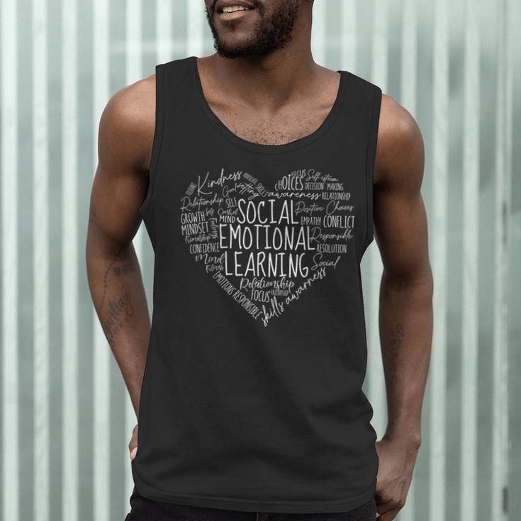 Social Emotional Learning Heart Counselor Teacher SEL Kind Men Tank Top, novelty gifts, funny gifts Social Emotional Learning Heart Counselor Teacher SEL Kind Men Tank Top, novelty gifts, funny gifts