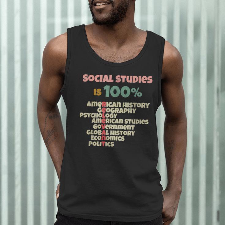 Social Studies Is Relevant History Teacher History Buff Men Tank Top, novelty gifts, funny gifts