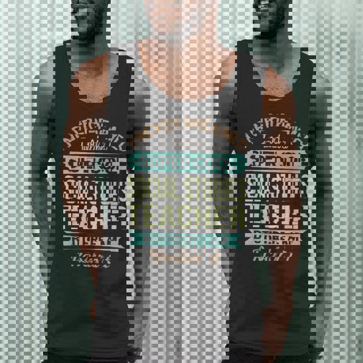 Social Studies Teacher Appreciation Men Women Men Tank Top, novelty gifts, funny gifts