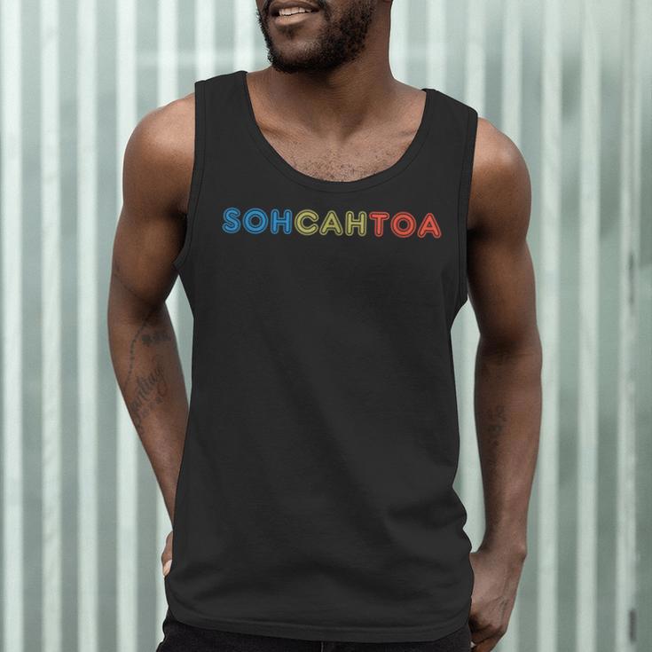 SOHCAHTOA Math For Teacher Student SOH CAH TOA Trig Men Tank Top, novelty gifts, funny gifts