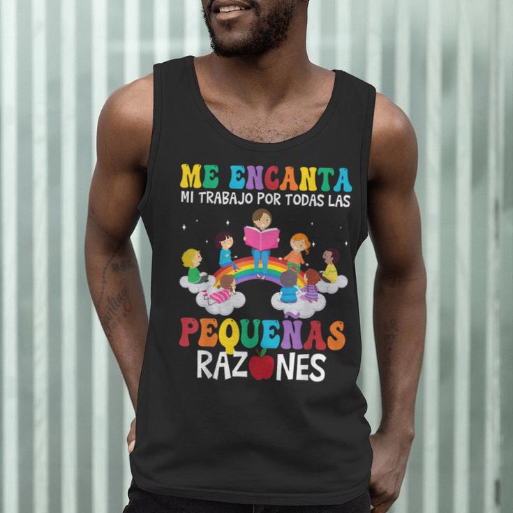 Spanish Teacher Bilingual Teacher Maestra Maestras Men Tank Top, novelty gifts, funny gifts Spanish Teacher Bilingual Teacher Maestra Maestras Men Tank Top, novelty gifts, funny gifts