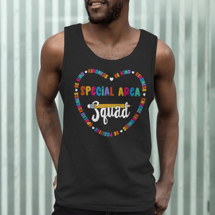 Special Area Squad Team Be Kind School Special Area Teacher Men Women Kids Men Tank Top, novelty gifts, funny gifts
