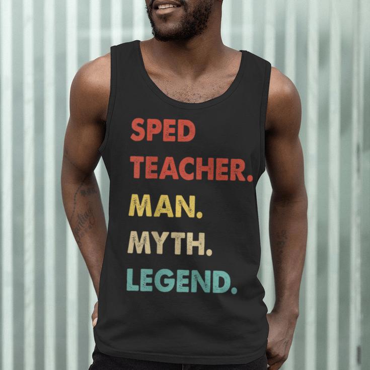 Sped Teacher Man Myth Legend Men Tank Top, novelty gifts, funny gifts Sped Teacher Man Myth Legend Men Tank Top, novelty gifts, funny gifts