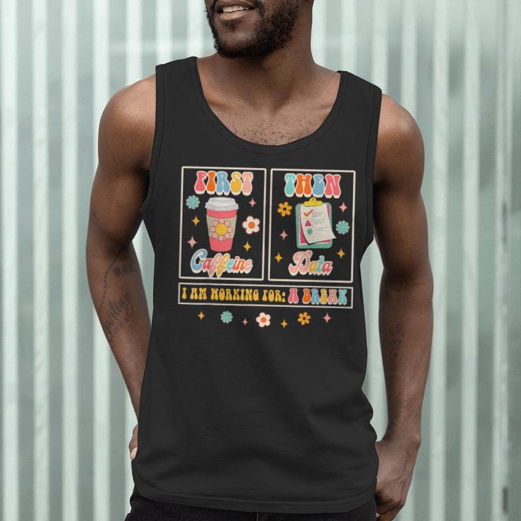 SPED Teacher Special Education First Coffee Then Data For Men Women Men Tank Top, novelty gifts, funny gifts SPED Teacher Special Education First Coffee Then Data For Men Women Men Tank Top, novelty gifts, funny gifts