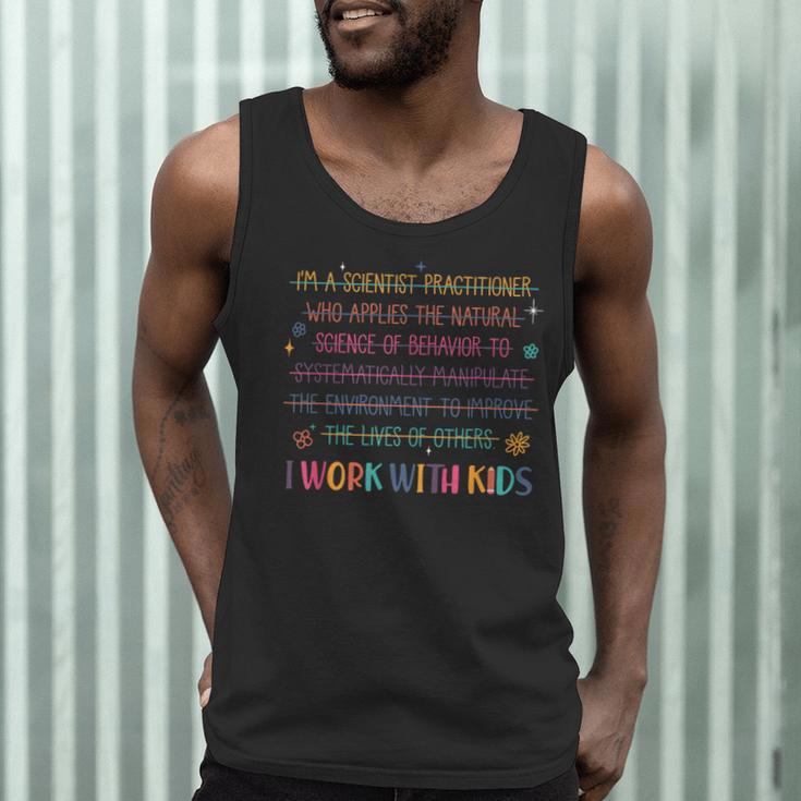 Sped Teacher I Work With Kids Behavior Specialist ABA Men Tank Top, novelty gifts, funny gifts Sped Teacher I Work With Kids Behavior Specialist ABA Men Tank Top, novelty gifts, funny gifts