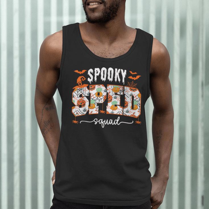 Spooky SPED Squad Special Education Teacher Halloween Ghost Men Tank Top, novelty gifts, funny gifts Spooky SPED Squad Special Education Teacher Halloween Ghost Men Tank Top, novelty gifts, funny gifts