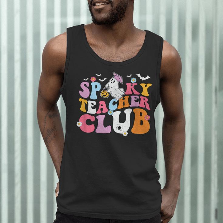 Spooky Teacher Club Halloween Men Tank Top, novelty gifts, funny gifts Spooky Teacher Club Halloween Men Tank Top, novelty gifts, funny gifts