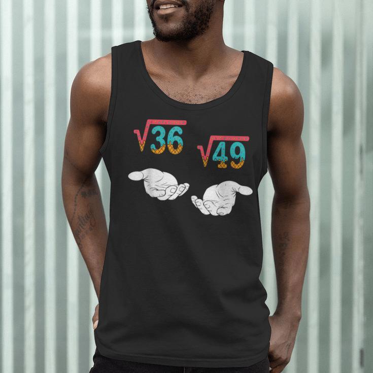 Square Root 36 49 Meme 67 Ice Cream Drip Math Teacher Tee Men Tank Top, novelty gifts, funny gifts Square Root 36 49 Meme 67 Ice Cream Drip Math Teacher Tee Men Tank Top, novelty gifts, funny gifts