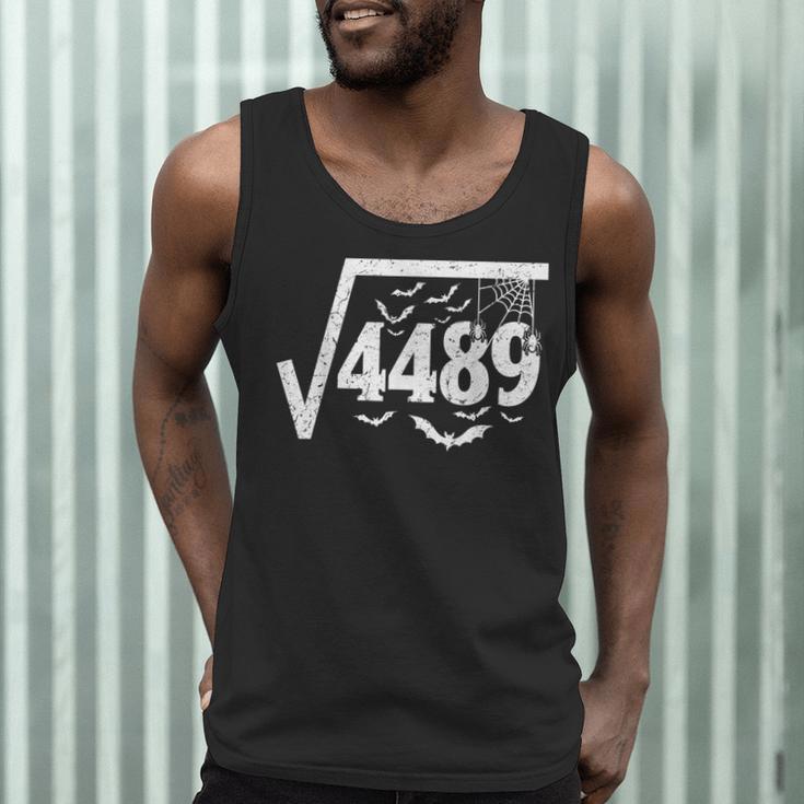 Square Root 4489 Halloween Meme 67 Math Teacher Men Tank Top, novelty gifts, funny gifts Square Root 4489 Halloween Meme 67 Math Teacher Men Tank Top, novelty gifts, funny gifts