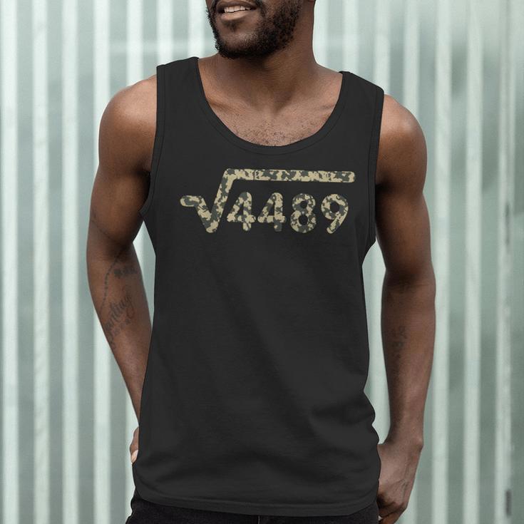 Square Root 4489 Slang Math Teacher Six Seven 6 7 Meme Camo Men Tank Top, novelty gifts, funny gifts Square Root 4489 Slang Math Teacher Six Seven 6 7 Meme Camo Men Tank Top, novelty gifts, funny gifts