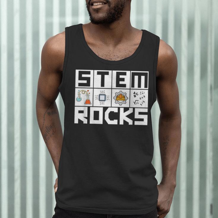 STEM Rocks Science Technology Engineering Math STEM Teacher Men Tank Top, novelty gifts, funny gifts STEM Rocks Science Technology Engineering Math STEM Teacher Men Tank Top, novelty gifts, funny gifts