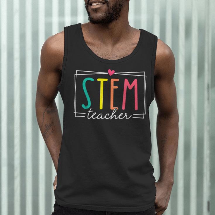 STEM Teacher Science Appreciation Women Back To School Men Tank Top, novelty gifts, funny gifts