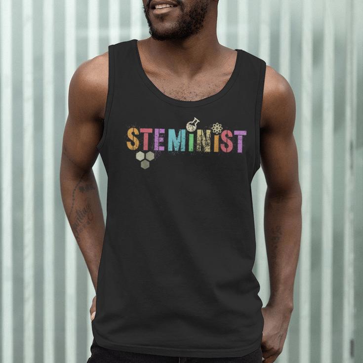 STEMINIST Technology Student STEM Teacher Women Engineering Men Tank Top, novelty gifts, funny gifts