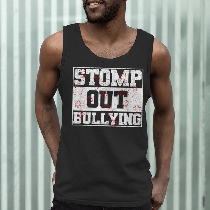 Stomp Out Bullying Back To School Education Teacher Men Tank Top, novelty gifts, funny gifts Stomp Out Bullying Back To School Education Teacher Men Tank Top, novelty gifts, funny gifts