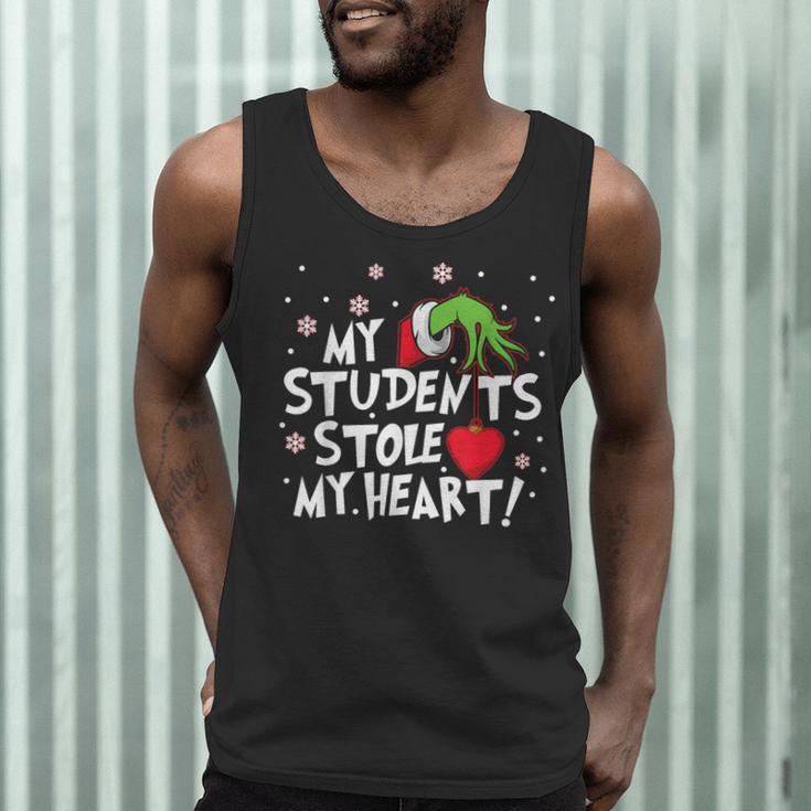 My Students Stole My Heart School Teacher Christmas Men Women Kids Men Tank Top, novelty gifts, funny gifts