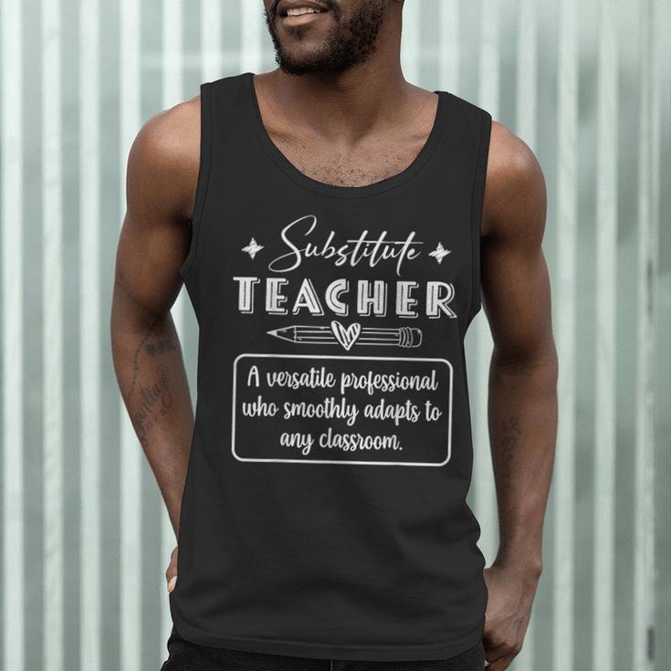 Substitute Teacher Definition Men Tank Top, novelty gifts, funny gifts Substitute Teacher Definition Men Tank Top, novelty gifts, funny gifts