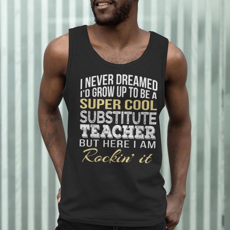 Substitute Teacher T Shirt School Tee Men Tank Top, novelty gifts, funny gifts Substitute Teacher T Shirt School Tee Men Tank Top, novelty gifts, funny gifts