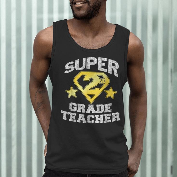 Super 2nd Grade Teacher Hero Men Tank Top, novelty gifts, funny gifts Super 2nd Grade Teacher Hero Men Tank Top, novelty gifts, funny gifts