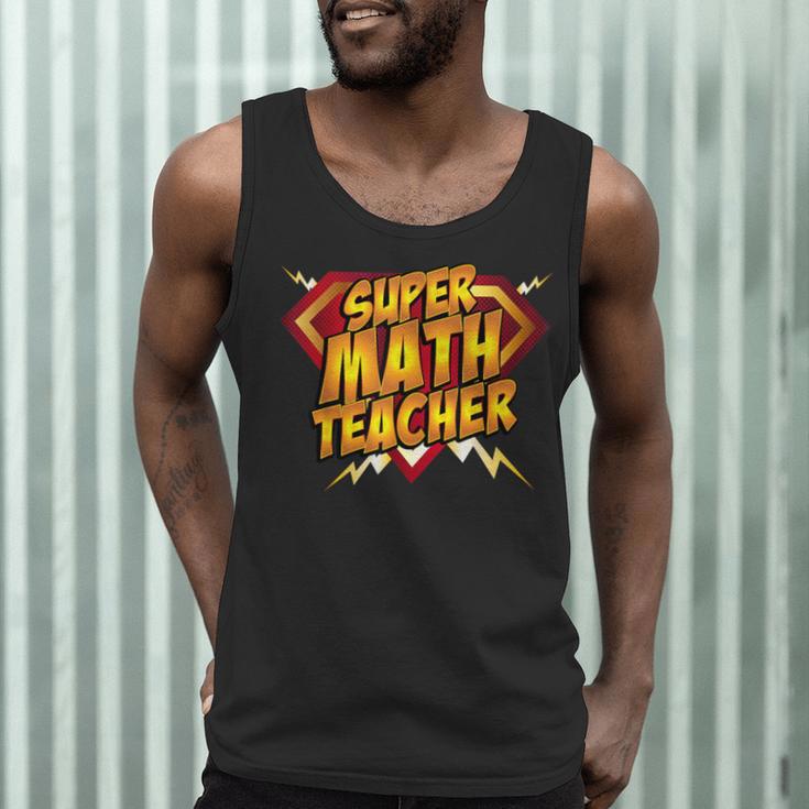 Super Math Teacher Educational Superhero Men Tank Top, novelty gifts, funny gifts Super Math Teacher Educational Superhero Men Tank Top, novelty gifts, funny gifts