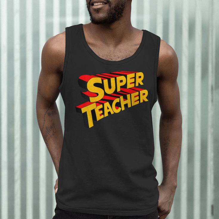 Super Teacher SuperTeacher Men Tank Top, novelty gifts, funny gifts Super Teacher SuperTeacher Men Tank Top, novelty gifts, funny gifts