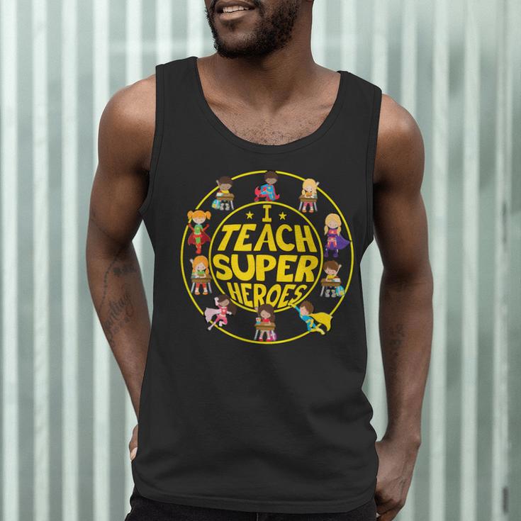 Superhero Teacher I Teach Super Heroes Men Tank Top, novelty gifts, funny gifts Superhero Teacher I Teach Super Heroes Men Tank Top, novelty gifts, funny gifts