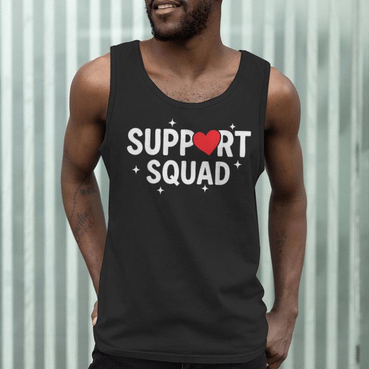 Support Squad Cute Heart Supportive Teacher Team Member Men Tank Top, novelty gifts, funny gifts Support Squad Cute Heart Supportive Teacher Team Member Men Tank Top, novelty gifts, funny gifts