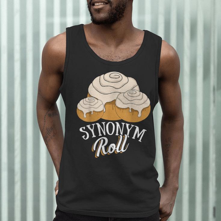 Synonym Roll Teacher And Grammar Geeks Pun For Men Women Kids Men Tank Top, novelty gifts, funny gifts Synonym Roll Teacher And Grammar Geeks Pun For Men Women Kids Men Tank Top, novelty gifts, funny gifts