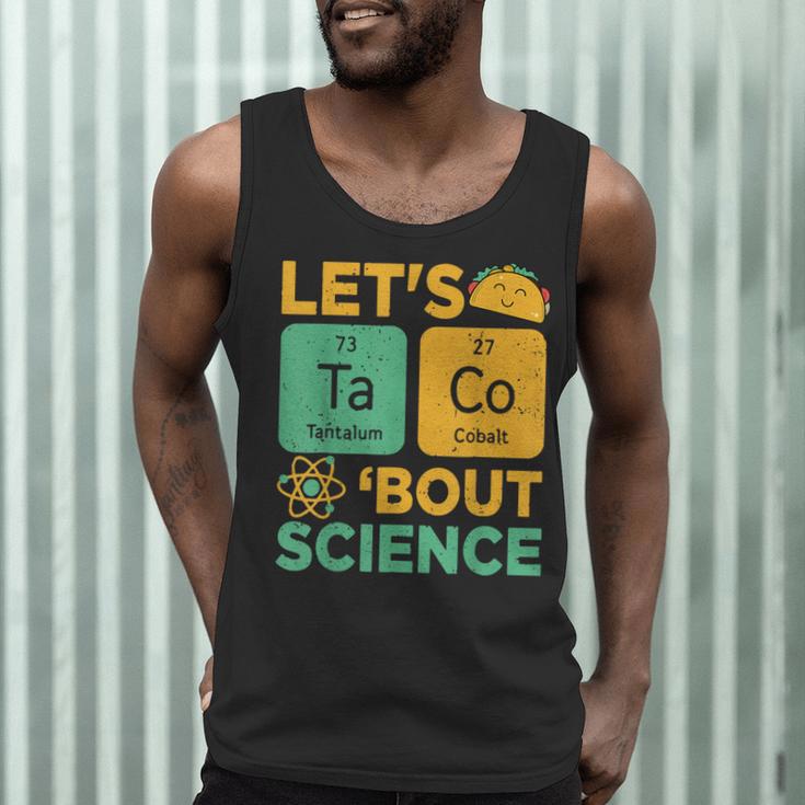 Lets Tacos Bout Science Teacher Chemistry Physics Men Tank Top, novelty gifts, funny gifts Lets Tacos Bout Science Teacher Chemistry Physics Men Tank Top, novelty gifts, funny gifts