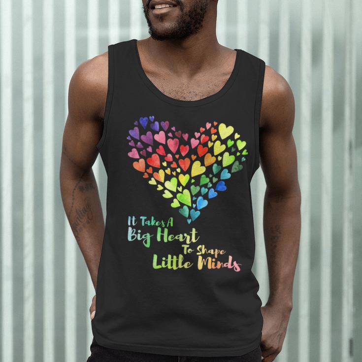 It Takes A Big Heart To Shape Little Minds Teacher Student Men Women Kids Men Tank Top, novelty gifts, funny gifts It Takes A Big Heart To Shape Little Minds Teacher Student Men Women Kids Men Tank Top, novelty gifts, funny gifts