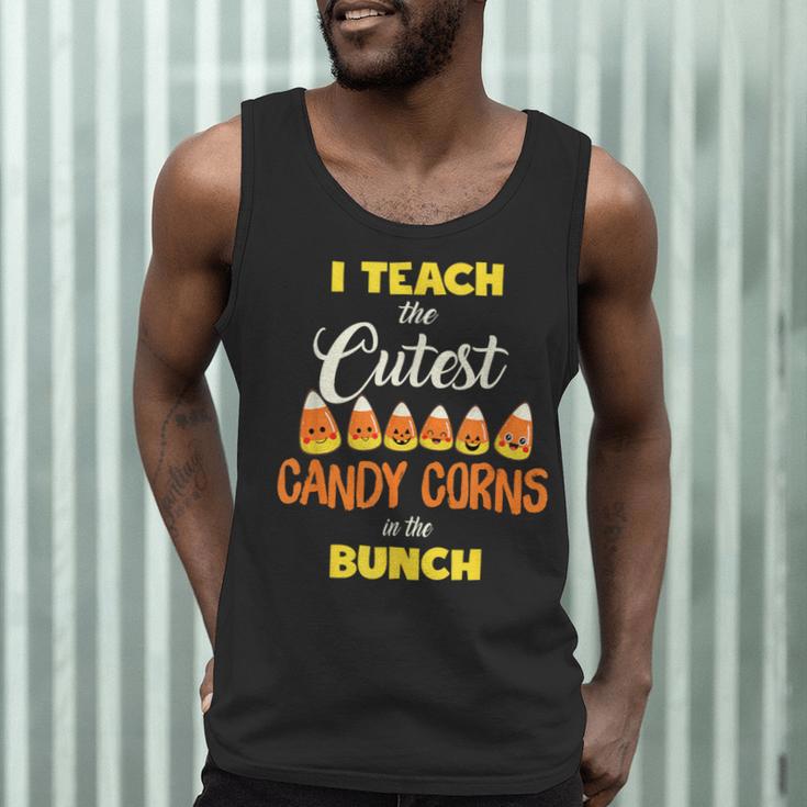 I Teach The Cutest Candy Corn In The Patch Teacher Halloween Men Tank Top, novelty gifts, funny gifts I Teach The Cutest Candy Corn In The Patch Teacher Halloween Men Tank Top, novelty gifts, funny gifts