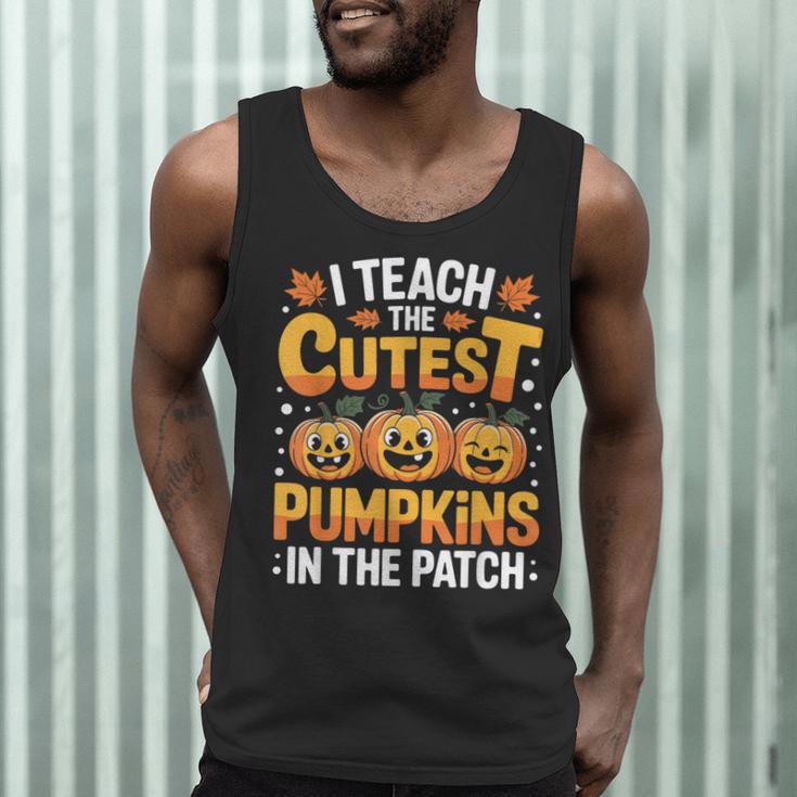 I Teach The Cutest Pumpkins Shirt Teachers Halloween Men Tank Top, novelty gifts, funny gifts I Teach The Cutest Pumpkins Shirt Teachers Halloween Men Tank Top, novelty gifts, funny gifts