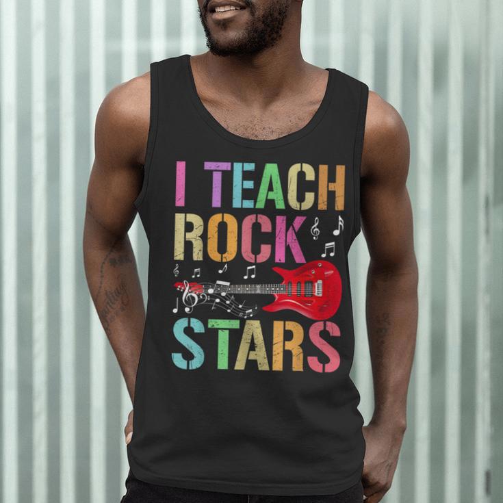 I Teach Rockstars Band Vibes Teacher Rocks My Music Teaching Men Tank Top, novelty gifts, funny gifts I Teach Rockstars Band Vibes Teacher Rocks My Music Teaching Men Tank Top, novelty gifts, funny gifts