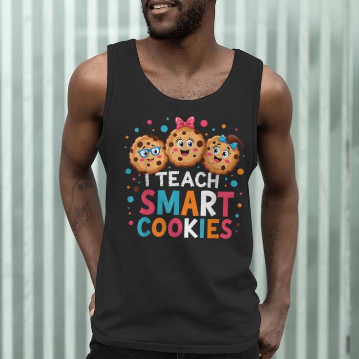 I Teach Smart Cookies Cute Back To School Teacher Men Tank Top, novelty gifts, funny gifts I Teach Smart Cookies Cute Back To School Teacher Men Tank Top, novelty gifts, funny gifts