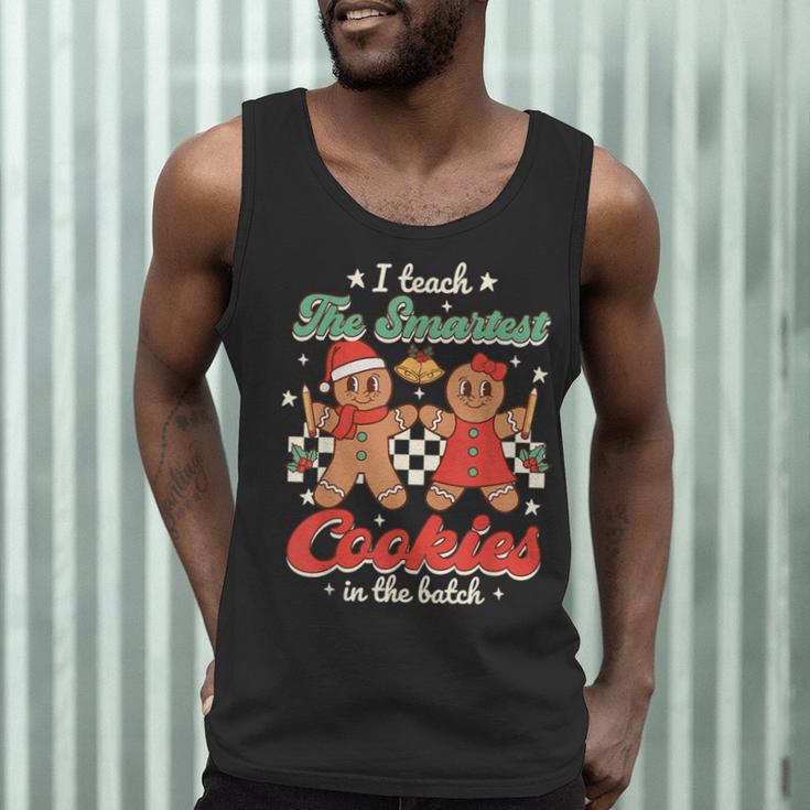 I Teach The Smartest Cookies In The Batch Teacher Christmas For Men Women Kids Men Tank Top, novelty gifts, funny gifts