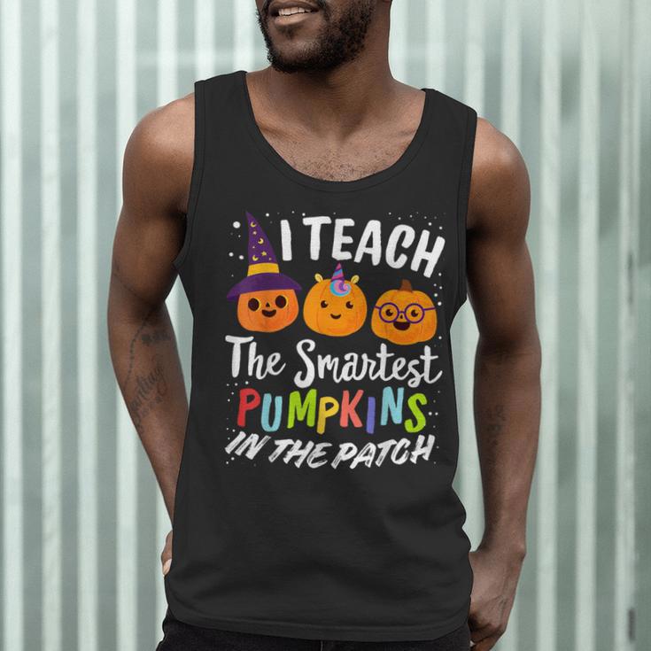 I Teach The Smartest Pumpkins The Patch Teacher Fall Season For Men Women Kids Men Tank Top, novelty gifts, funny gifts I Teach The Smartest Pumpkins The Patch Teacher Fall Season For Men Women Kids Men Tank Top, novelty gifts, funny gifts