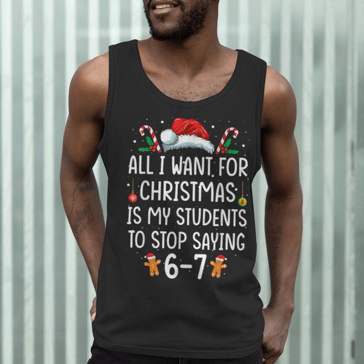 Teacher 67 Christmas Six Seven 6-7 For Men Women Humor Men Tank Top, novelty gifts, funny gifts Teacher 67 Christmas Six Seven 6-7 For Men Women Humor Men Tank Top, novelty gifts, funny gifts