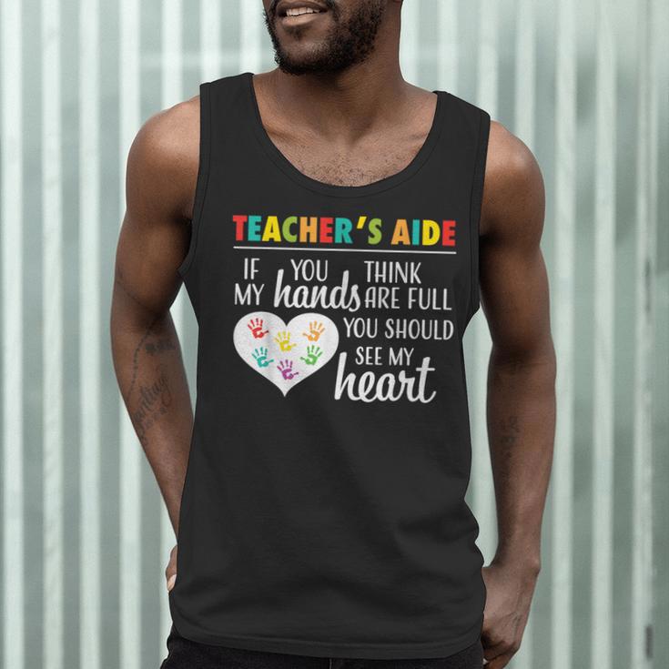 Teacher Aide Appreciation Cute Heart Tee For Women Men Tank Top, novelty gifts, funny gifts Teacher Aide Appreciation Cute Heart Tee For Women Men Tank Top, novelty gifts, funny gifts
