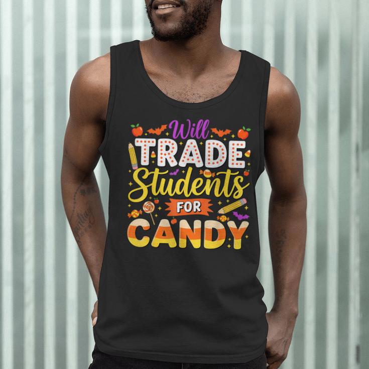 Teacher Cute Will Trade Students For Candy Halloween Costume Men Tank Top, novelty gifts, funny gifts Teacher Cute Will Trade Students For Candy Halloween Costume Men Tank Top, novelty gifts, funny gifts