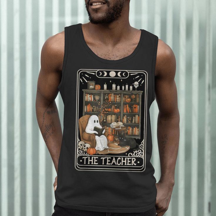 The Teacher Ghost Book Reading Books Lover Halloween Men Tank Top, novelty gifts, funny gifts The Teacher Ghost Book Reading Books Lover Halloween Men Tank Top, novelty gifts, funny gifts