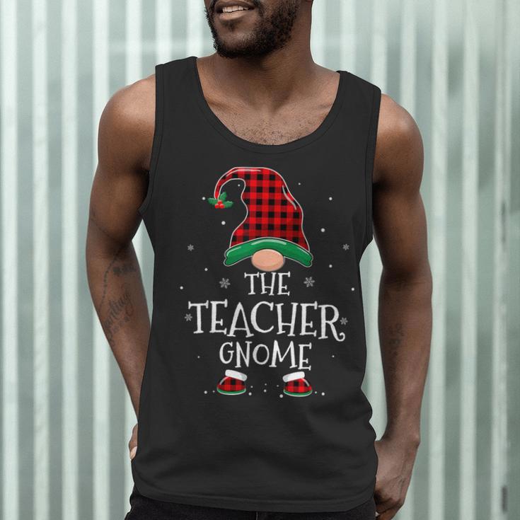 Teacher Gnome Xmas Family Matching Plaid Christmas Gnomes Men Tank Top, novelty gifts, funny gifts Teacher Gnome Xmas Family Matching Plaid Christmas Gnomes Men Tank Top, novelty gifts, funny gifts