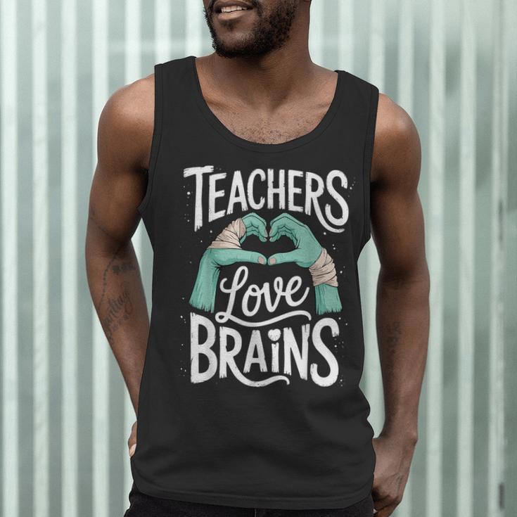 Teacher Halloween Shirt Women Men Teachers Love Brains Men Tank Top, novelty gifts, funny gifts Teacher Halloween Shirt Women Men Teachers Love Brains Men Tank Top, novelty gifts, funny gifts