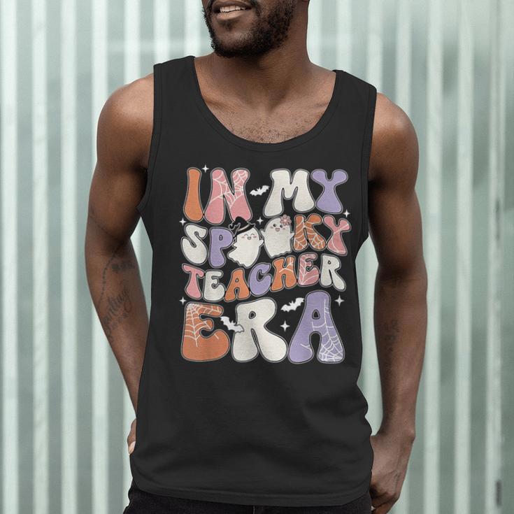 Teacher Halloween In My Spooky Teacher Era Retro Groovy Men Tank Top, novelty gifts, funny gifts Teacher Halloween In My Spooky Teacher Era Retro Groovy Men Tank Top, novelty gifts, funny gifts